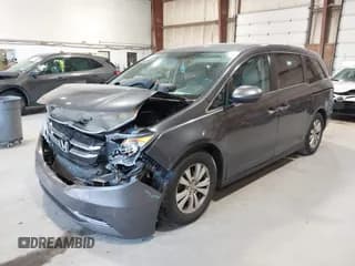 ✅ 2016 Honda Odyssey EX • VIN: 5FNRL5H48GB074572 • Lot: 43122458. Wystawiony na IAAI z przebiegiem 113 360 mil. Bezpłatny archiwum sprzedaży aukcyjnych z USA i szczegółowy raport historii pojazdu na DreamBid. Zdjęcie 2.