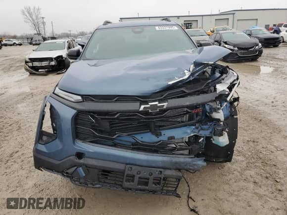2025 Chevrolet Equinox AWD RS с VIN 3GNAXTEG9SL126104, выставлен на аукционе Copart как лот 43337995 с пробегом 5 348 миль миль и Списание • Salvage title. История ставок и продаж доступна на DreamBid. Изображение 5.