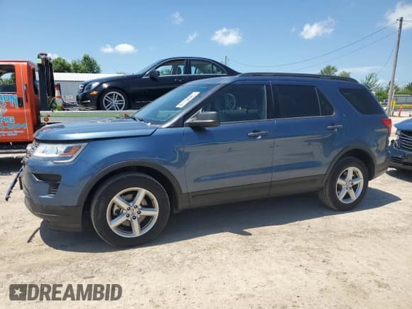 ✅ 2018 Ford Explorer • VIN: 1FM5K8B83JGC24076 • Lot: 61734985. Listed on Copart with 167,721 mi. Free auction sales archive from the USA and detailed vehicle history report at DreamBid. Image 1.