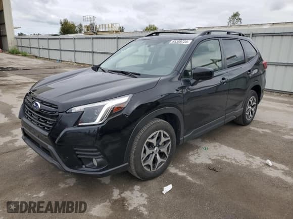 ✅ 2023 Subaru Forester Premium • VIN: JF2SKADC9PH524158 • Lot: 85389725. Listed on Copart with 25,263 mi. Free auction sales archive from the USA and detailed vehicle history report at DreamBid. Image 1.