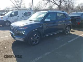 ✅ 2021 Hyundai Venue Denim • VIN: KMHRC8A3XMU109145 • Lot: 41653217. Listed on IAAI with 66,299 mi. Free auction sales archive from the USA and detailed vehicle history report at DreamBid. Image 2.