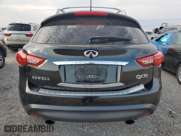 ✅ 2015 Infiniti QX70 • VIN: JN8CS1MUXFM381307 • Lot: 47267545. Listed on Copart with 171,240 mi. Free auction sales archive from the USA and detailed vehicle history report at DreamBid. Image 6.