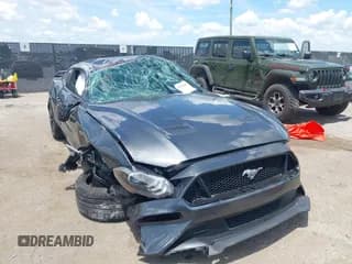 ✅ 2019 Ford Mustang GT • VIN: 1FA6P8CF2K5157755 • Lot: 42585504. Listed on IAAI with 44,847 mi. Free auction sales archive from the USA and detailed vehicle history report at DreamBid. Image 1.