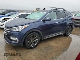 ✅ 2017 Hyundai Santa Fe Ultimate • VIN: 5XYZW4LAXHG421229 • Лот: 80559233. Опубликован ранее на Copart с пробегом 76 077 миль. Бесплатный доступ к архиву аукционных продаж из США и подробный отчёт об истории автомобиля на DreamBid. Изображение 1.