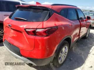 ✅ 2020 Chevrolet Blazer LT • VIN: 3GNKBDRS9LS552759 • Lot: 76092444. Listed on Copart with 54,417 mi miles. Access the free auction sales archive from the USA and view a detailed vehicle history report at DreamBid. Image 3.