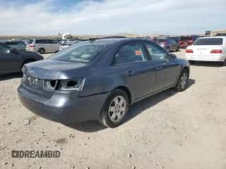 2009 Hyundai Sonata GLS with VIN 5NPET46C49H494840, listed as a Copart auction lot 87204785 with 137,119 mi miles and Salvage title. Bid and sale history available at DreamBid. Image 3.