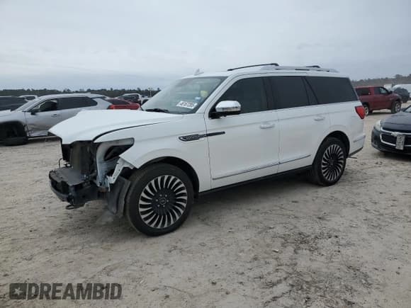 ✅ 2020 Lincoln Navigator Black Label • VIN: 5LMJJ2TT7LEL19771 • Lot: 46167285. Listed on Copart with 99,753 mi. Free auction sales archive from the USA and detailed vehicle history report at DreamBid. Image 1.