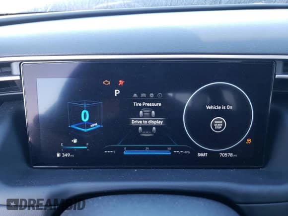 2023 Hyundai Santa Cruz SEL с VIN 5NTJC4AE0PH046603, выставлен на аукционе Copart как лот 83085204 с пробегом 70 578 миль миль и Списание • Salvage title. История ставок и продаж доступна на DreamBid. Изображение 9.