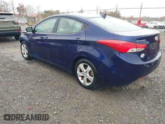✅ 2013 Hyundai Elantra GLS • VIN: 5NPDH4AE2DH270755 • Lot: 43558787. Listed on IAAI with 44,723 mi. Free auction sales archive from the USA and detailed vehicle history report at DreamBid. Image 3.