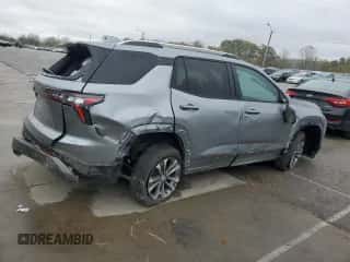 2025 Chevrolet Equinox FWD LT z VIN 3GNAXHEG9SL224577, wystawiony jako Copart lot #90089585 z przebiegiem 17 908 mil mil oraz Nie do naprawy • Non repairable. Historia ofert i sprzedaży dostępna na DreamBid. Obrazek 3.