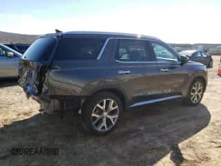 2022 Hyundai Palisade SEL z VIN KM8R4DHE0NU465103, wystawiony jako Copart lot #39707593 z przebiegiem 3 675 mil mil oraz . Historia ofert i sprzedaży dostępna na DreamBid. Obrazek 3.