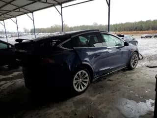 ✅ 2016 Tesla Model X 70D • VIN: 5YJXCDE26GF026282 • Lot: 70059632. Listed on Copart with 89,222 mi. Free auction sales archive from the USA and detailed vehicle history report at DreamBid. Image 3.