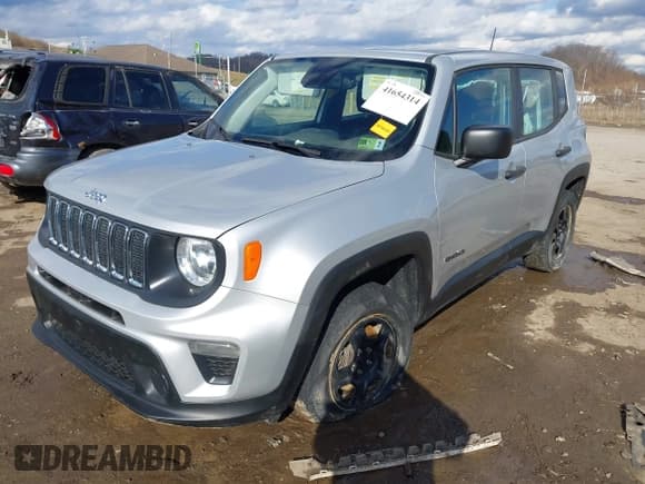 ✅ 2019 Jeep Renegade Upland • VIN: ZACNJBAB1KPJ85376 • Lot: 41654314. Wystawiony na IAAI z przebiegiem 65 564 mil. Bezpłatny archiwum sprzedaży aukcyjnych z USA i szczegółowy raport historii pojazdu na DreamBid. Zdjęcie 2.