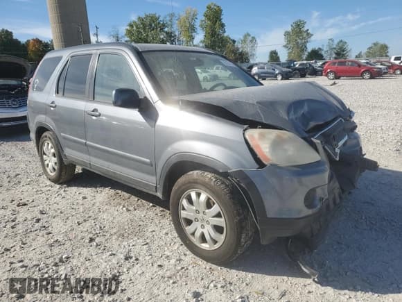 ✅ 2006 Honda CR-V EX SE • VIN: SHSRD78986U443376 • Lot: 81942285. Listed on Copart with 224,699 mi. Free auction sales archive from the USA and detailed vehicle history report at DreamBid. Image 4.
