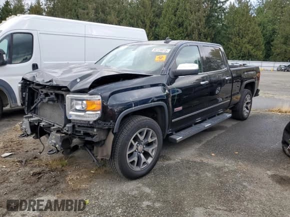 ✅ 2015 GMC Sierra 1500 SLT • VIN: 3GTU2VEC7FG168993 • Lot: 82728815. Listed on Copart with 103,439 mi. Free auction sales archive from the USA and detailed vehicle history report at DreamBid. Image 1.