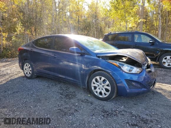 ✅ 2016 Hyundai Elantra SE • VIN: 5NPDH4AE7GH690807 • Lot: 87019545. Listed on Copart with 160,364 mi. Free auction sales archive from the USA and detailed vehicle history report at DreamBid. Image 4.