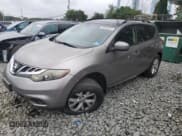 ✅ 2012 Nissan Murano LE • VIN: JN8AZ1MW4CW235649 • Lot: 80492915. Listed on Copart with 87,210 mi. Free auction sales archive from the USA and detailed vehicle history report at DreamBid. Image 1.