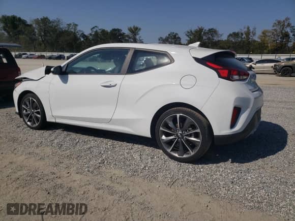 2019 Hyundai Veloster 2.0 z VIN KMHTG6AF4KU010987, wystawiony jako Copart lot #73416504 z przebiegiem 30 076 mil mil oraz Szkoda całkowita • Salvage title. Historia ofert i sprzedaży dostępna na DreamBid. Obrazek 2.