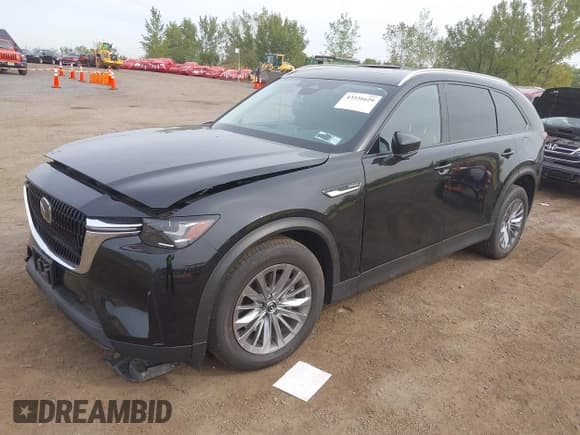 ✅ 2024 Mazda CX-90 Preferred • VIN: JM3KKBHA6R1152827 • Lot: 43331629. Listed on IAAI with 26,711 mi. Free auction sales archive from the USA and detailed vehicle history report at DreamBid. Image 17.