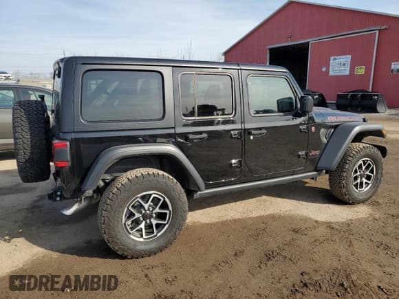 ✅ 2024 Jeep Wrangler Rubicon • VIN: 1C4PJXFG2RW275534 • Lot: 48775095. Wystawiony na Copart z przebiegiem 705 mil. Bezpłatny archiwum sprzedaży aukcyjnych z USA i szczegółowy raport historii pojazdu na DreamBid. Zdjęcie 3.