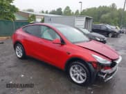 ✅ 2023 Tesla Model Y Long Range • VIN: 7SAYGDEE5PA111262 • Lot: 42341148. Listed on IAAI with 19,014 mi. Free auction sales archive from the USA and detailed vehicle history report at DreamBid. Image 1.