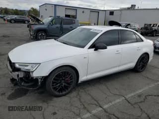 ✅ 2019 Audi A4 Premium Plus • VIN: WAUENAF41KA018119 • Lot: 84884405. Listed on Copart with 122,234 mi. Free auction sales archive from the USA and detailed vehicle history report at DreamBid. Image 1.