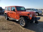 ✅ 2018 Jeep Wrangler Unlimited Sahara • VIN: 1C4HJXEN5JW328218 • Lot: 84573225. Wystawiony na Copart z przebiegiem 104 801 mil. Bezpłatny archiwum sprzedaży aukcyjnych z USA i szczegółowy raport historii pojazdu na DreamBid. Zdjęcie 4.