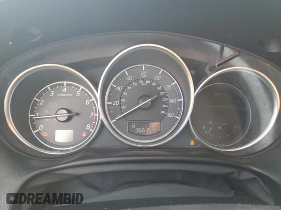 ✅ 2016 Mazda CX-5 Grand Touring • VIN: JM3KE2DY0G0850105 • Lot: 69781115. Listed on Copart with 86,615 mi. Free auction sales archive from the USA and detailed vehicle history report at DreamBid. Image 9.