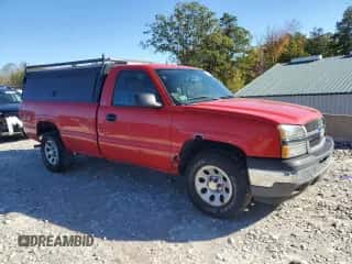 2005 Chevrolet Silverado 1500 z VIN 1GCEK14X15Z192318, wystawiony jako Copart lot #85353865 z przebiegiem 152 036 mil mil oraz Czysty tytuł • Clean title. Historia ofert i sprzedaży dostępna na DreamBid. Obrazek 4.