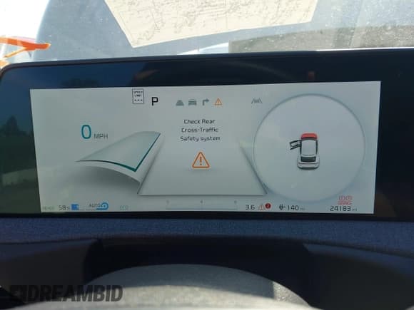 ✅ 2024 Kia EV6 Wind • VIN: KNDC3DLC1R5182759 • Lot: 42809240. Wystawiony na IAAI z przebiegiem 24 183 mil. Bezpłatny archiwum sprzedaży aukcyjnych z USA i szczegółowy raport historii pojazdu na DreamBid. Zdjęcie 7.