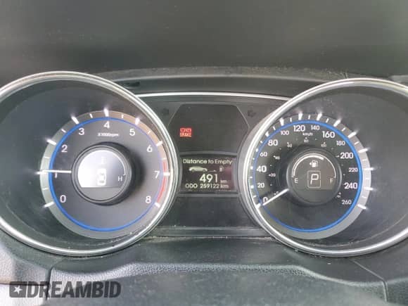 2014 Hyundai Sonata GLS z VIN 5NPEB4AC5EH906168, wystawiony jako Copart lot #84964755 z przebiegiem 259 122 mil mil oraz Szkoda całkowita • Salvage title. Historia ofert i sprzedaży dostępna na DreamBid. Obrazek 9.