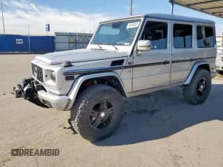 ✅ 2002 Mercedes-Benz G 500 • VIN: WDCYR49EX2X128555 • Lot: 80646805. Wystawiony na Copart z przebiegiem 227 142 mil. Bezpłatny archiwum sprzedaży aukcyjnych z USA i szczegółowy raport historii pojazdu na DreamBid. Zdjęcie 1.
