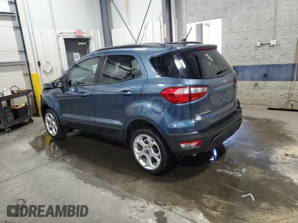 ✅ 2021 Ford EcoSport SE • VIN: MAJ6S3GL1MC435674 • Lot: 85937475. Wystawiony na Copart z przebiegiem 34 238 mil. Bezpłatny archiwum sprzedaży aukcyjnych z USA i szczegółowy raport historii pojazdu na DreamBid. Zdjęcie 2.