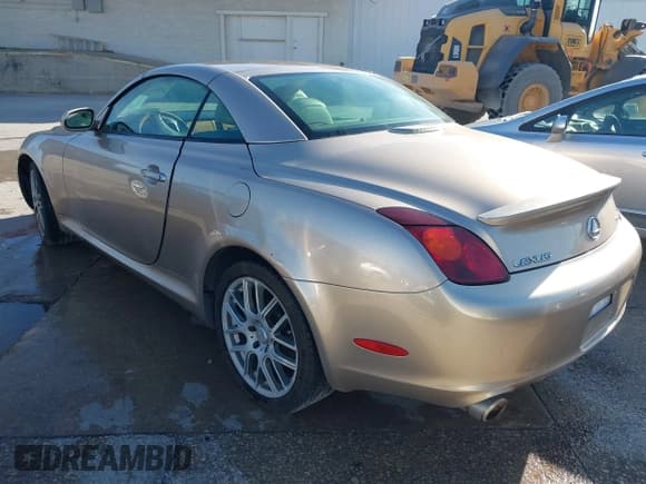 ✅ 2002 Lexus SC 430 • VIN: JTHFN48Y720034967 • Лот: 43668725. Опубликован ранее на IAAI с пробегом 197 693 миль. Бесплатный доступ к архиву аукционных продаж из США и подробный отчёт об истории автомобиля на DreamBid. Изображение 3.