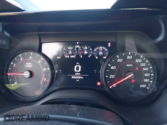 ✅ 2020 Chevrolet Camaro 1SS • VIN: 1G1FE1R72L0144079 • Lot: 41426846. Listed on IAAI with 55,022 mi. Free auction sales archive from the USA and detailed vehicle history report at DreamBid. Image 7.