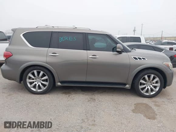 ✅ 2013 Infiniti QX56 • VIN: JN8AZ2ND1D9750109 • Lot: 41682402. Listed on IAAI with 204,822 mi. Free auction sales archive from the USA and detailed vehicle history report at DreamBid. Image 13.