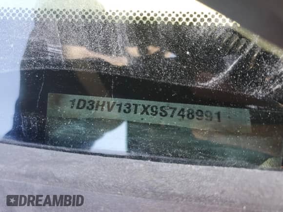 2009 Dodge 1500 SLT z VIN 1D3HV13TX9S748991, wystawiony jako Copart lot #78083484 z przebiegiem 138 071 mil mil oraz Szkoda całkowita • Salvage title. Historia ofert i sprzedaży dostępna na DreamBid. Obrazek 15.