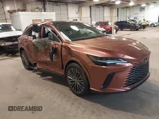 ✅ 2024 Lexus RX 350h • VIN: 2T2BBMCA2RC046393 • Лот: 41254077. Опубликован ранее на IAAI с пробегом 10 652 миль. Бесплатный доступ к архиву аукционных продаж из США и подробный отчёт об истории автомобиля на DreamBid. Изображение 1.