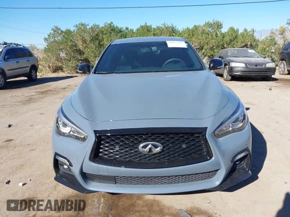 ✅ 2023 Infiniti Q50 Red Sport 400 • VIN: JN1FV7DP6PM570327 • Lot: 43657757. Wystawiony na IAAI z przebiegiem 8 941 mil. Bezpłatny archiwum sprzedaży aukcyjnych z USA i szczegółowy raport historii pojazdu na DreamBid. Zdjęcie 12.