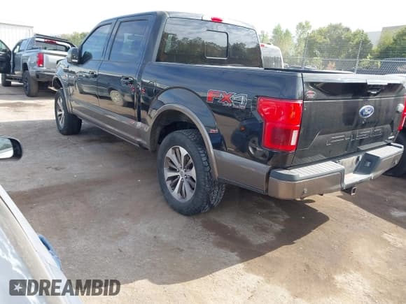 ✅ 2018 Ford F-150 Lariat • VIN: 1FTEW1EG8JFD43007 • Lot: 43400354. Listed on IAAI with 107,203 mi. Free auction sales archive from the USA and detailed vehicle history report at DreamBid. Image 3.