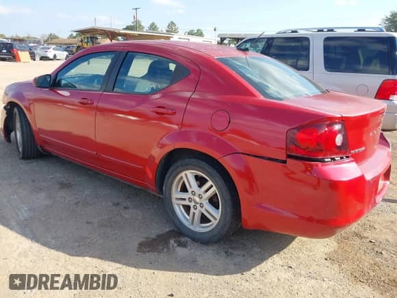 2013 Dodge Avenger SXT with VIN 1C3CDZCB0DN663195, listed as a IAAI auction lot 43547247 with 220,278 mi miles and . Bid and sale history available at DreamBid. Image 3.