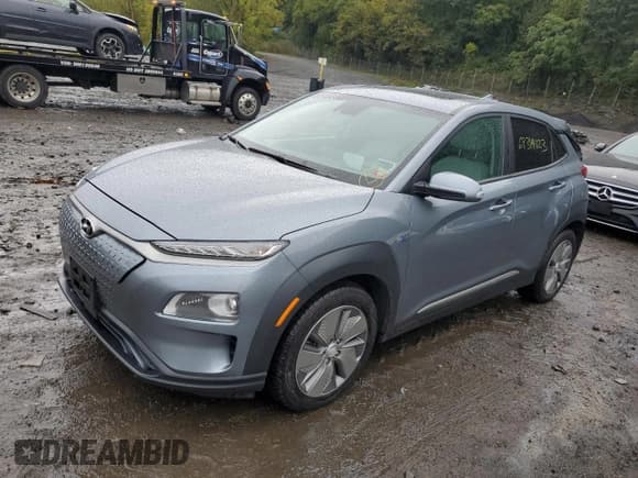 ✅ 2019 Hyundai Kona Ultimate • VIN: KM8K53AG9KU055027 • Лот: 69344823. Опубликован ранее на Copart с пробегом 50 923 миль. Бесплатный доступ к архиву аукционных продаж из США и подробный отчёт об истории автомобиля на DreamBid. Изображение 1.