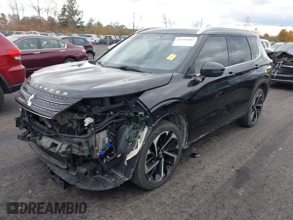 ✅ 2022 Mitsubishi Outlander SEL • VIN: JA4J4VA80NZ028341 • Lot: 43581603. Listed on IAAI with 87,606 mi. Free auction sales archive from the USA and detailed vehicle history report at DreamBid. Image 2.