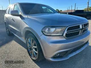 2014 Dodge Durango SXT z VIN 1C4RDHAGXEC428069, wystawiony jako Copart lot #89515295 z przebiegiem 158 950 mil mil oraz Czysty tytuł • Clean title. Historia ofert i sprzedaży dostępna na DreamBid. Obrazek 1.