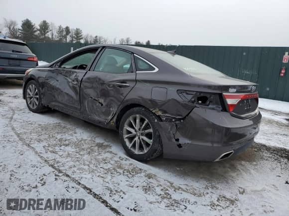 2016 Hyundai Azera с VIN KMHFG4JGXGA505987, выставлен на аукционе Copart как лот 87598765 с пробегом 93 603 миль миль и Списание • Salvage title. История ставок и продаж доступна на DreamBid. Изображение 2.