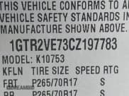 ✅ 2012 GMC Sierra 1500 SLE • VIN: 1GTR2VE73CZ197783 • Lot: 42028377. Wystawiony na IAAI z przebiegiem 187 780 mil. Bezpłatny archiwum sprzedaży aukcyjnych z USA i szczegółowy raport historii pojazdu na DreamBid. Zdjęcie 9.