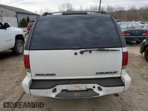 ✅ 2002 Chevrolet Blazer LS • VIN: 1GNDT13W52K169699 • Lot: 45846975. Wystawiony na Copart z przebiegiem 292 270 mil. Bezpłatny archiwum sprzedaży aukcyjnych z USA i szczegółowy raport historii pojazdu na DreamBid. Zdjęcie 6.