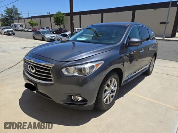 ✅ 2013 Infiniti JX35 • VIN: 5N1AL0MM6DC310307 • Лот: 61852915. Опубликован ранее на Copart с пробегом 115 916 миль. Бесплатный доступ к архиву аукционных продаж из США и подробный отчёт об истории автомобиля на DreamBid. Изображение 2.