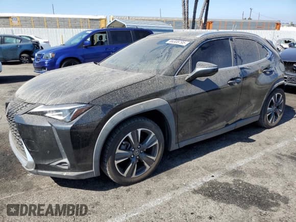 ✅ 2021 Lexus UX 250h • VIN: JTHX9JBH5M2050091 • Lot: 66308795. Listed on Copart with 95,722 mi. Free auction sales archive from the USA and detailed vehicle history report at DreamBid. Image 1.