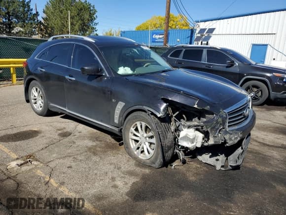 ✅ 2015 Infiniti QX70 • VIN: JN8CS1MW3FM482240 • Лот: 82505305. Опубликован ранее на Copart с пробегом 157 455 миль. Бесплатный доступ к архиву аукционных продаж из США и подробный отчёт об истории автомобиля на DreamBid. Изображение 4.